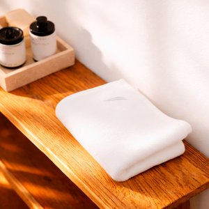 Toalla De Mano Nautica 100% Algodón Textura Esponjosa Blanca