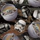 thumbnail image 2 of Servilletas de almuerzo únicas multicolores Mandalorian The Child x16, 2 of 2