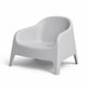 thumbnail image 1 of Sillón Individual Plástico Exterior Gris, 1 of 6