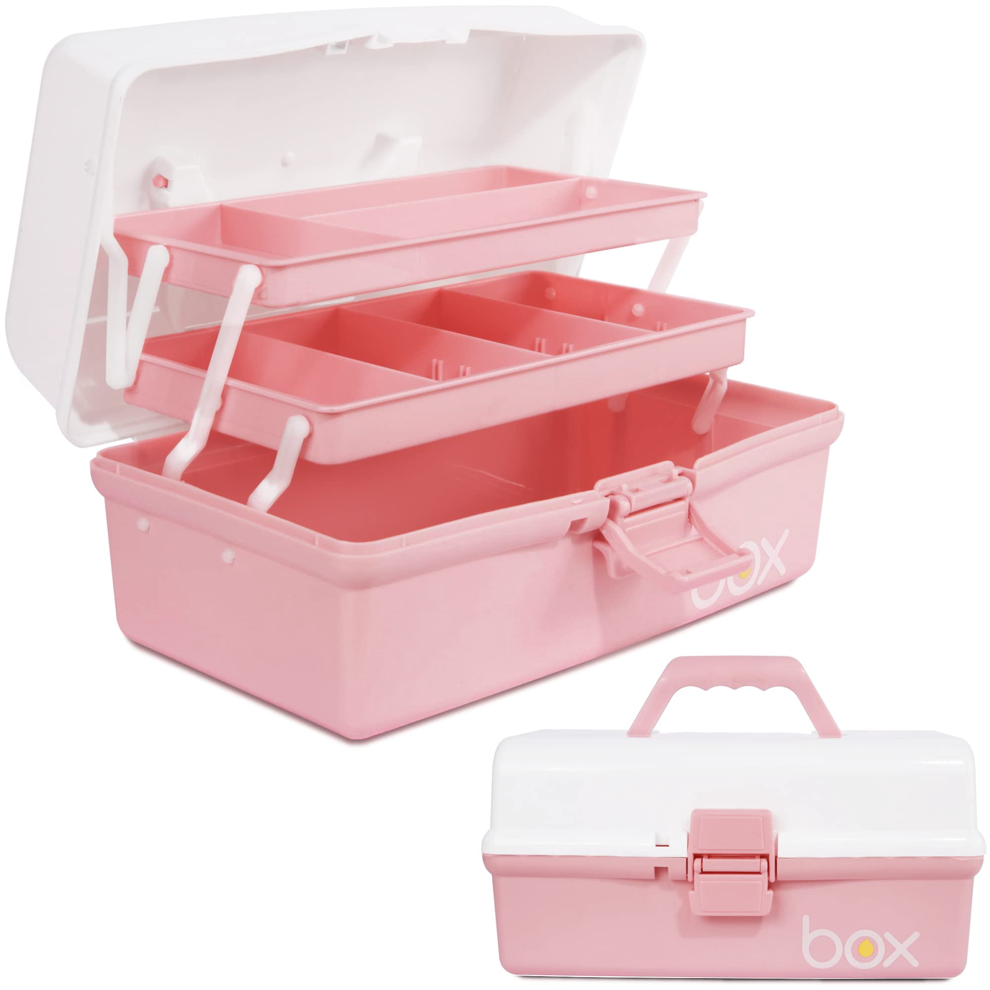 Caja Organizadora Tergoo De Tres Capas, 30 Cm, Con 2 Bandejas
