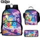 thumbnail image 1 of 3pcs Set Inside Mochila Out School Backpack with Lunch Bag Pencil Case ,Cartoon School Bags for Grade 1-4,Bookbags for Pupil, 1 of 3