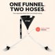 thumbnail image 3 of Embudo KONG Beer Bong de Doble Tubo – Juego de Fiesta, 3 of 6