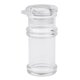 thumbnail image 4 of frascos de condimento claro botella dispensadora de aceite, frascos de especias, botella de sal de azúcar botella de aceite blanco medio, 4 of 5