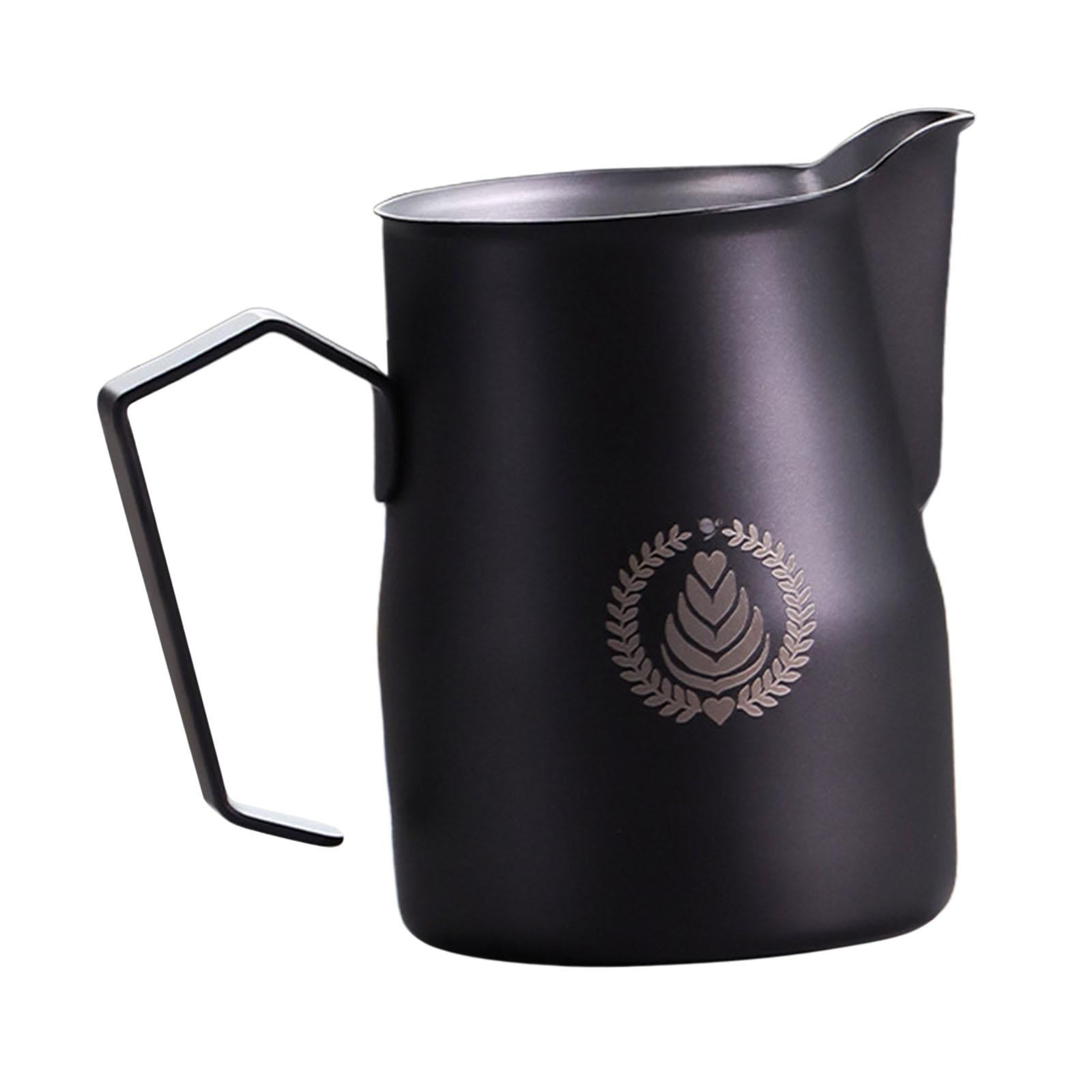 Magideal - Jarra Para Espumar Leche Y Café Jarra Para Vaporizar Espresso Jarra Para Verter De 750 Ml Taza Para Espumar Leche Y Café Taza Para Café Con Leche Para Negro