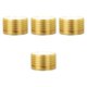 thumbnail image 2 of 4 Elevadores De Muebles Ajustables Antideslizantes De Metal Para Gabinete, Sofá, Dorados, 2 of 5