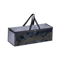 Magideal - Bolsa De Almacenamiento Para Sombreros Con Cremallera Caja De Almacenamiento De Gorra De Béisbol Apilable A Prueba De Polvo Transparente Para Sombrero