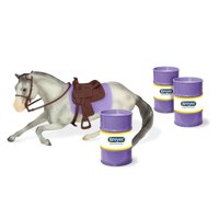 Juego De Carreras De Barriles Breyer Horses Freedom Series Con Caballo
