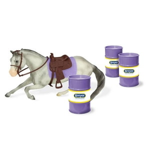 Juego De Carreras De Barriles Breyer Horses Freedom Series Con Caballo