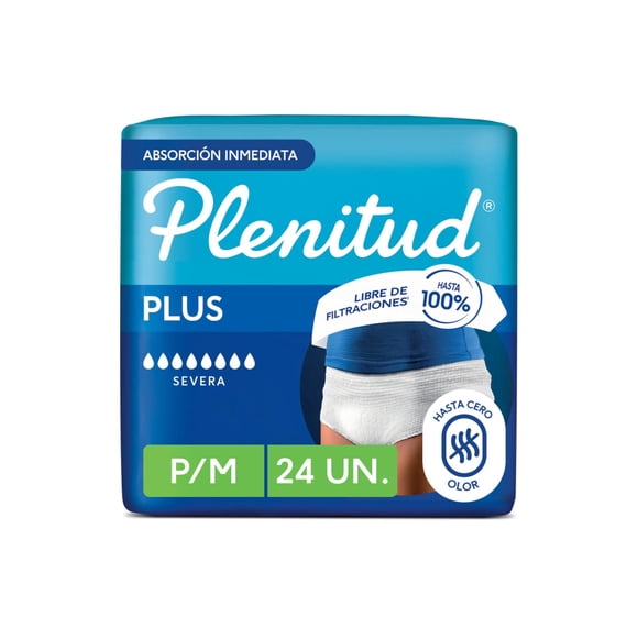 Ropa Interior Desechable Protect Plus P/M 24 Un, "24 Un"