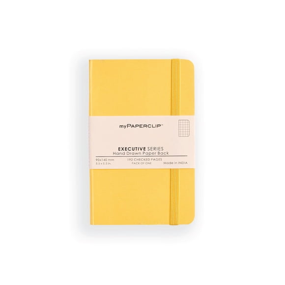 Notebook MyPaperClip Executive Series, tamaño pequeño, 68 g/m², 192 peniques