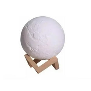 Irm - Humidificador Lámpara Luna 3D Difusor Aroma 3 Colores 800Ml