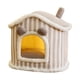 thumbnail image 2 of Encantadora Cama Para Gatos, Casa, Cojín Para Mascotas, Cómoda Y Cálida Perrera, Casas Para Cachorros De Invierno, L, Gris, 2 of 5