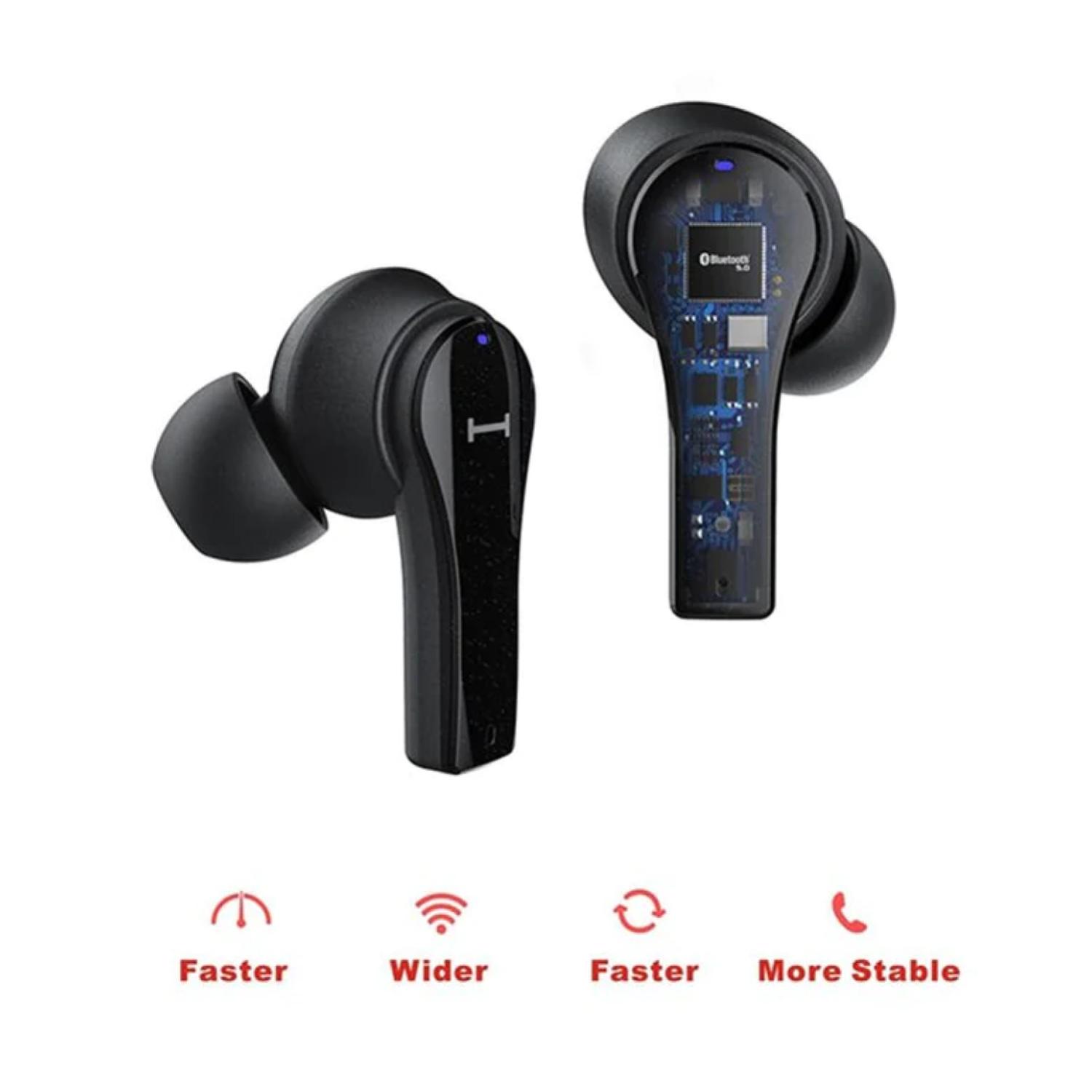 Lenovo - Audifonos Bluetooth Tws In Ear Recargables Negro Qt82