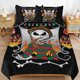 thumbnail image 1 of The Nightmare Before Christmas Duvet Cover Set 3 Piece Bedding Set Double Sided Printing Decorative Comforter Cover Set, 1 of 5