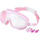 thumbnail image 1 of Gafas natación niños montura grande antivaho 2026 verano visión amplia, 1 of 5