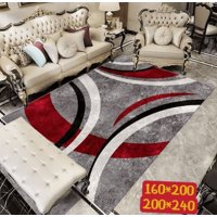 Tecnocasa - Alfombra Lisa Con Diseño En 3D 200X240Cm