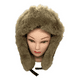thumbnail image 4 of Gorro Ruso Ushanka Cuero Pelaje Suave Muy Abrigador, 4 of 4