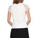 thumbnail image 3 of INSPIRE CHIC Blusas de Encaje de Manga Corta para Mujer 2026 Camiseta Casual de Verano S Blanca, 3 of 5