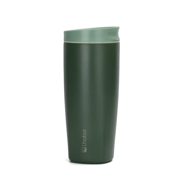 Vaso Mug Térmico Agua Café Termicup 590 ml Acero Inox Lhotse verde