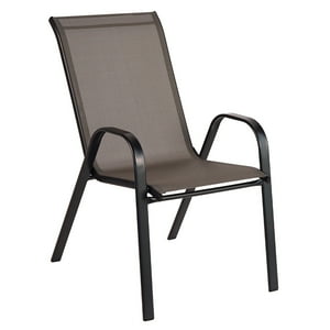 Novahus - Silla De Terraza Textileno Y Acero Beige