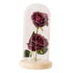 thumbnail image 2 of Flores Cubierta de Vidrio Amaranto, 2 of 3