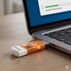 thumbnail image 3 of Pendrive Philips Vivid 4 GB USB Rápido Y Confiable USB 2.0 Color Naranja High Speed, 3 of 4