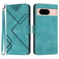 Funda Foxdock Para Google Pixel 8A – Tipo Libro Con Soporte, Billetera, Correa Y Diseño Elegante