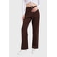 thumbnail image 1 of Jeans Mujer Recto Café, 1 of 4