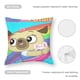 thumbnail image 5 of Chip y Potato Fundas de almohada de terciopelo con tema, regalos de funda de almohada, decoración para el hogar, cojín de lanzar, regalo de cumpleaños para fans y parejas.66*66cm., 5 of 6