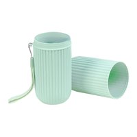 Magideal - Caja De Almacenamiento Portátil Para Cepillos De Dientes, Estuche Para Cepillos De Dientes De Viaje, Organizador Moderno De Contenedores De Viaje Para Verde