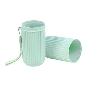 Magideal - Caja De Almacenamiento Portátil Para Cepillos De Dientes, Estuche Para Cepillos De Dientes De Viaje, Organizador Moderno De Contenedores De Viaje Para Verde