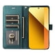 thumbnail image 5 of FOXDOCK Funda tipo Cartera para Xiaomi Redmi Note 13 5G – Cubierta de Cuero PU con Múltiples Ranuras, Bolsillo para Efectivo y Correa de Muñeca, 5 of 6