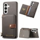 thumbnail image 1 of Funda FOXDOCK para Samsung Galaxy S26 Pro con función billetera, soporte ajustable y diseño elegante-gris plateado, 1 of 6