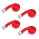 thumbnail image 1 of 4 piezas kayak leva hebilla atar correas bastidores de techo remolques 2.5m rojo, 1 of 3