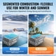 thumbnail image 3 of Calentador de agua sin tanque para vehículos recreativos VEVOR Instant Shower 42.000 BTU, 3 of 9