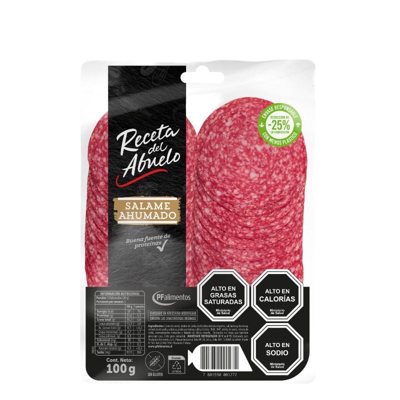 Salame Ahumado 100 g Receta del Abuelo
