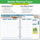 thumbnail image 4 of Planificador Global Datebooks 21 cm x 28 cm 2026‑2027, 4 of 9