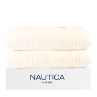 Pack 2 Toallas De Baño Savoy Nautica Home 76X137Cm 100% Algodón Ultra Suave