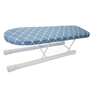 Bothyi - Mini Tabla De Planchar Antideslizante Con Patas Plegables Mesa De Planchar Para Dormitorio Hogar Azul