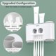 thumbnail image 4 of Soporte para cepillos de dientes con dispensador de pasta de dientes montado en la pared, 4 of 8