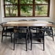 thumbnail image 4 of Pack 2 Silla Wishbone Nórdica | Madera | Negro, 4 of 7