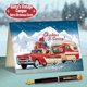 thumbnail image 4 of Tarjetas de Navidad Retro - Pack de 8, 4 of 4