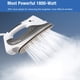 thumbnail image 4 of Plancha de vapor BEAUTURAL 1800W con pantalla LCD gris, 4 of 7