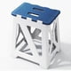 thumbnail image 1 of Silla de seguridad plegable para bañera y ducha para personas mayores, color azul, 1 of 7