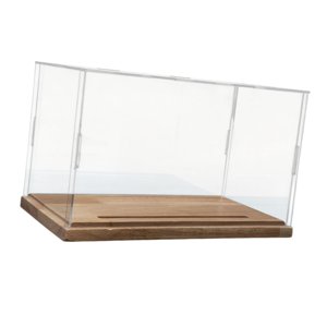 Magideal - Expositor Acrílico Expositor Carie Expositor Con Una Colección Colección De Colección Colección De Luz Transparente Para Souvenirs Modè 24X13.5X15Cm