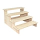 thumbnail image 4 of Soporte Elevador De Exhibición De Madera, Accesorios De Escaparate Decorativo Para Esculturas, Figuras, Hogar, 4 Capas, 30cm, 4 of 5