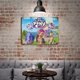 thumbnail image 4 of Mi Pequeño Pony Cartel Metálico, Decoración de Pared de Cartel Metálico Personalizado para Regalos de Fans, Amigos, Familia y Amantes 20*30CM, 4 of 6