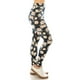 thumbnail image 3 of Leggings Largos de Punto con Estampados Múltiples, Forro y Banda Estilo Yoga, con Cintura Alta - Multicolor, 3 of 4