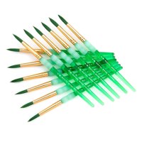 Pincel Omnia Big Kids Choice, Redondo, Tamaño 8, Paquete De 12