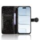 thumbnail image 2 of Funda Cartera Lunares iPhone Air con Tarjetero, Correa y Soporte Negro, 2 of 6